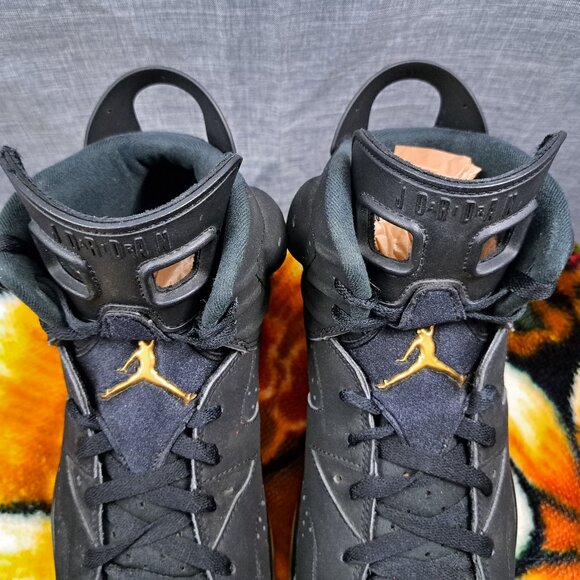 %Size 10.5 Nike Air Jordan 6 Retro DMP CT4954-007 Black/Gold Men AJ20 main image 6